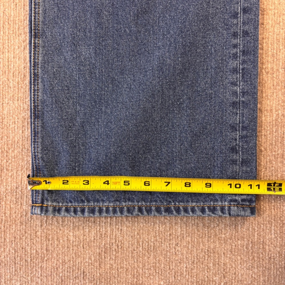 Von Dutch Originals Baggy Wide Leg Jeans Mens 32 Medium Wash Blue Denim NWT - Picture 8 of 8